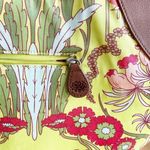 Amy Butler for Kalencom Sweet Rose Tote Organic Cotton Colorful Floral Large Green Photo 11