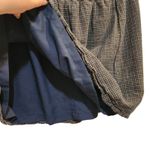 American Eagle  Plaid Button Fly A-Line Mini Skirt Casual Retro Y2K Navy Size XL Photo 4