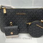 Michael Kors Black Multi Tech Attached Crossbody Bag With Coin Purse Photo 1