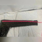 Guess Black Long Sleeve Jewel Neck Short Body Con Cocktail Dress Small NEW $148 Photo 7