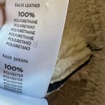 Mother The Boxy Zip Moto Jacket Leader of the Pack Vegan Leather Size Small Black Photo 15