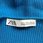 ZARA Blue Shrug Size Large Photo 7