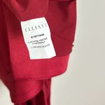 Elliatt  Camo Asymmetric Satin Cocktail Dress in Merlot Size X-Large NWT Photo 10