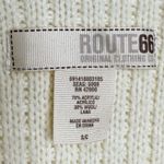 Route 66 Vintage?  Wool Blend Long Sweater Cardigan Women’s Size Small Cream Photo 3