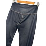 Athleta  Leggings Womens Medium Black Elation Ultra High Rise Tight Pant Shimmer Photo 9