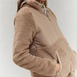 Girlfriend Collective NWT Mushroom Everyone Half-Zip Fleece Size 5 Photo 0