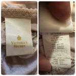 Victoria's Secret Victoria’s Secret Gold Label 1980s/1990s Gold Satin Lace Underwire Brand 34B Photo 15