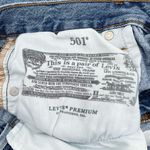 Levi's Premium 501 90s Cutoff Mid Thigh Jean Shorts Women's Size 28 Medium Wash Photo 5