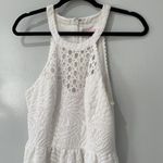Lilly Pulitzer Lily Pulitzer Kinley Resort White Tropical Fruit Lace Halter Dress Photo 5