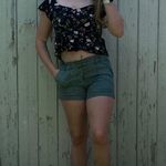 Aerie green camp shorts Photo 0