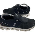 ON Cloud 5 Running Shoes Womens Black White Athletic Sneakers US 8 UK 6 Photo 0