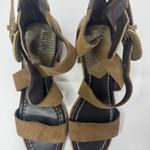 Donald Pliner  Brown Strappy Suede Sandals Size 7M  Photo 2