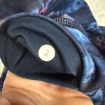 Lululemon EUC Wunder Under Crop II Luon Moody Mirage Bark Berry Deep Navy 2 Photo 3