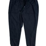 White House | Black Market WHBM The Jogger Pants Black 8L Long Elastic Washed Black Photo 0