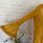 Polly & Esther Golden Lace Kimono Photo 3