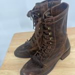 Laredo  Boots Women's Size‎ 6.5 Distressed Brown Cowboy Western Photo 5