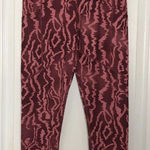 ASICS  Womens‎ Leggings S Pink 92 Love Core Train Printed Tight Athletic Yoga NWT Photo 0
