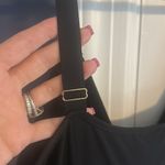 In Bloom by Jonquil xl nightgown fulll stretchy long adjustable strap velvet Black Photo 4