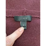 J.Crew Maroon Bell Sleeve V-Neck Wool Blend Sweater Size S Photo 1