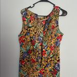 Kathie Lee Collection “Vintage Kathie Lee Dress Leaf Print 90s Summer Tropical Resort” Photo 2