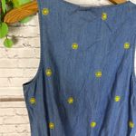 Splendid NWT x Gray Malin Chambray Sunshine Embroidered Romper Photo 5