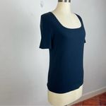 Scotch & Soda  Navy Blue Square Neck Top Photo 1