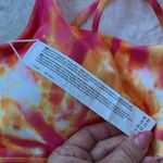 Wildfox Monica Sports Bra Fuschia/Marigold Tie Dye Photo 6