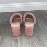 Seychelles Anthropologie Light Pink Suede High Heels Size 7 Photo 3