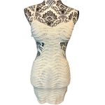 Nasty Gal  Wave Crochet Cut Out Cover Up Mini Dress Photo 1