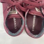 Converse  Sz 9 All Star Chuck Taylor Madison Maroon Plaid Inside Women’s 561739F Photo 7