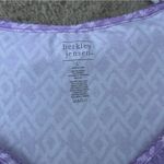 Berkley Jensen Lavender Ruffle Pajama Set Size L Purple Size L Photo 2