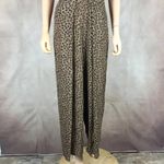 CeCe  Chiffon Leopard Wide Leg Jumpsuit NWT Size 0 Photo 9