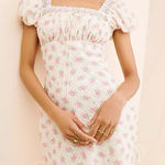 For Love & Lemons NWT Pink  "Maxine" Floral
Mini Dress Sz medium Photo 0