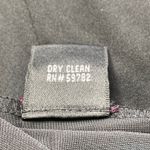 Adrianna Papell 2000s Fitted Ruched Black Velvet Dress Sz 10 Witchy Goth Fairy Photo 11