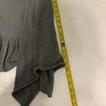 prAna  Gray Georgia Waterfall Open Cardigan 100% Cotton Size Small Photo 3