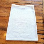 College Town Vintage Knit Sweater Midi Skirt White Size Large Photo 0