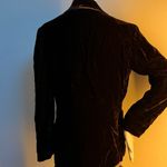 Velvety jacket with silky lining Brown Size undefined Photo 14