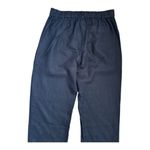 Quince  100% European Linen Pleated Trouser Women’s Size 8 Deep Navy Photo 6