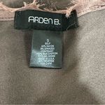 Arden B  Square Neck Tank Brown Purple Top Sz S Photo 5
