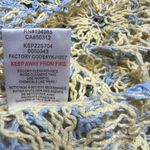 For Love & Lemons NWT Kaya Crochet Midi Skirt Open Knit Blue Yellow Size Medium Photo 7