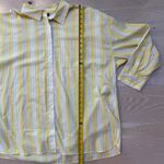 Torrid NWT Drop Shoulder Shirt SZ 2 Daydream Stripe 43420637 Butter Yellow Photo 6