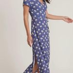 Marine layer  Emlyn Midi Wrap Dress in Marlin Palm Print size L Photo 2