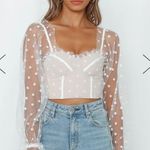 Hello Molly Malibu Sunset Top White Photo 0