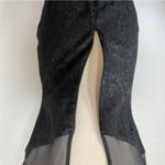 Jump Y2K Black Floral Baroque Mesh Sleeveless Cocktail Dress Photo 5