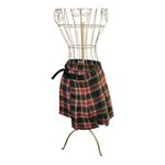 BP NWT  Pride Pleated 100% Cotton Twill Skirt in red laurel size small Photo 1