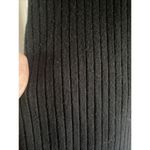 Madison Grey Women's Black Sleeveless‎ Mock Turtleneck Medium Sweater Classic Photo 2