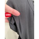 Talbots Ponte Knit Black Dress Pockets Sz 8 Split Neck Sheath Girl Boss Luxury Photo 9