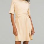Lululemon NWT Cotton Wrap-front T-Shirt Dress Sz 6 Photo 2