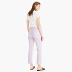J.Crew Straight Leg Misty Orchid Purple Utility Crop Straight Leg Jeans 24" NWT Photo 2