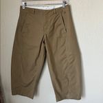 Maeve  curved crop chinos brown Photo 1
